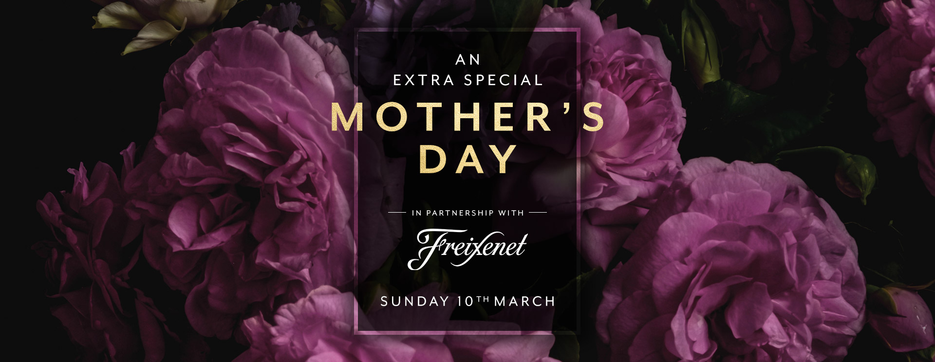 Mother’s Day menu/meal in Slough